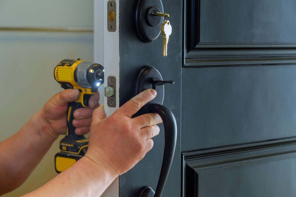 closeup of a professional locksmith installing a n 2026 03 24 23 51 24 utc compressed